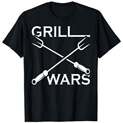 BBQ Barbecue Grill Grilling Grill Master Swivel Season Apron T-Shirt