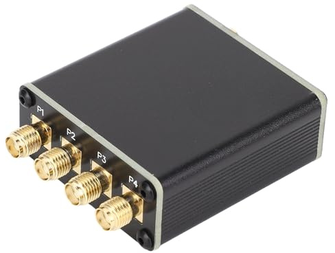Distribuidor Activo de Aislamiento de RF, Divisor de RF de 100 KHz a 300 MHz para Fuente GPSDO de Radio Definida por Software, Distribución Confiable con Aislador de Entrada,