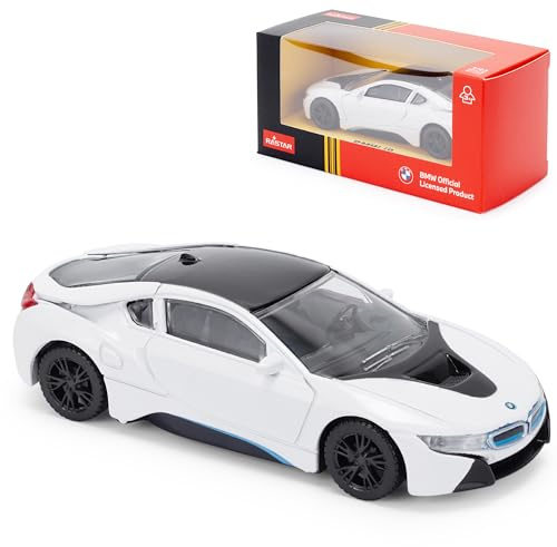 BMW i8 1:43 Scale Die-Cast Model Car - White | Detailed Collectors Edition Diecast | Official Licensed Product