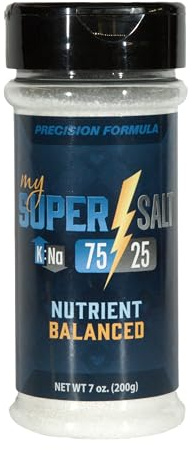 My SUPER SALT 75:25 Precision Formula - The Nutrient Balanced Salt - 7 oz
