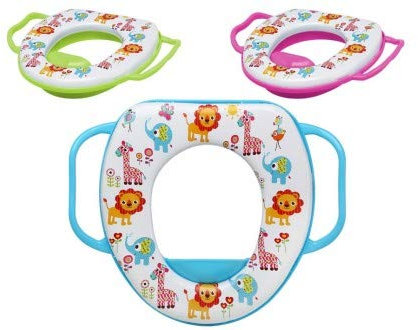 BigBuy Kids S1122143 - Reductor de WC para Bebe con Asas 116046