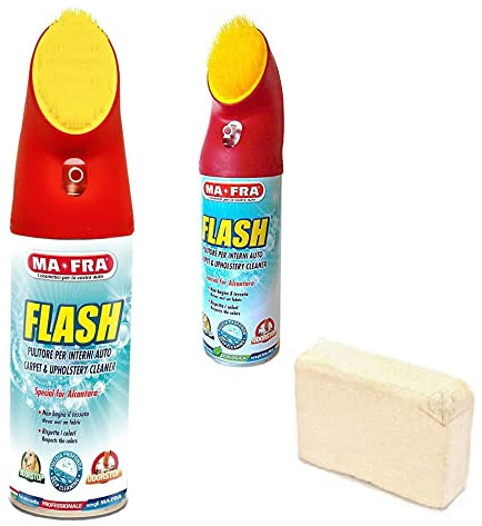 HITOPSELLER® MAFRA FLASH Pulitore Spray Interni Tessuti Auto 400 ml (2)