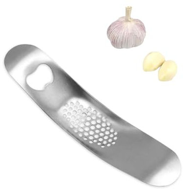 KGDUYC Spremiaglio, spremiaglio in Acciaio Inossidabile Strumenti per macinare l'aglio per Fare l'aglio，spremi aglio，spremiaglio in acciaio inossidabile，pressa spremiaglio a bilanciere in acciaio