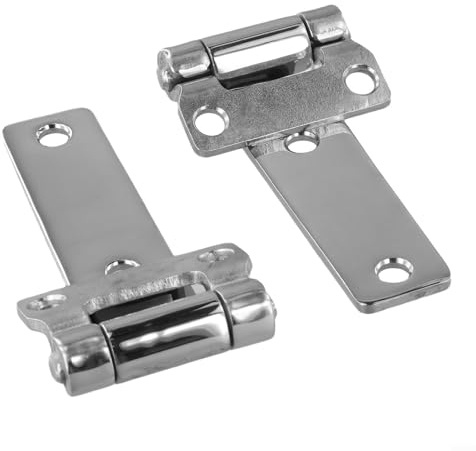 Cerniera a T in acciaio inossidabile 304, 135 mm, per barche e auto, set di 2 pezzi resistenti alle condizioni difficili