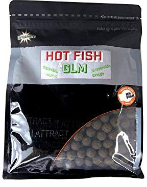 Dynamite Baits HOT Fish&GLM 1KG 20MM, Braun