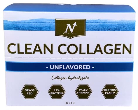 Nyttoteket | Clean Collagen - Stickpack 20x8g | Kollagen från gräsbetande kor | 91% protein