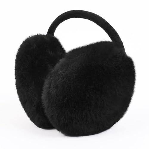 HAGOT 1PCS Orejeras Invierno, Orejeras Térmicas de Frio Earmuffs Cálido, Orejera de Piel Artificial, Unisex Accesorios Invierno para Mujer Hombre Exteriores