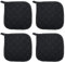 4 Pcs Pot Holder, Pot Holders Heat Resistant, Oven Cloths, Potholders & Oven Gloves, For Kitchen Cooking & Baking - Heat Resistant, Thick & Safe, Protection Of Hands From Hot Utensils