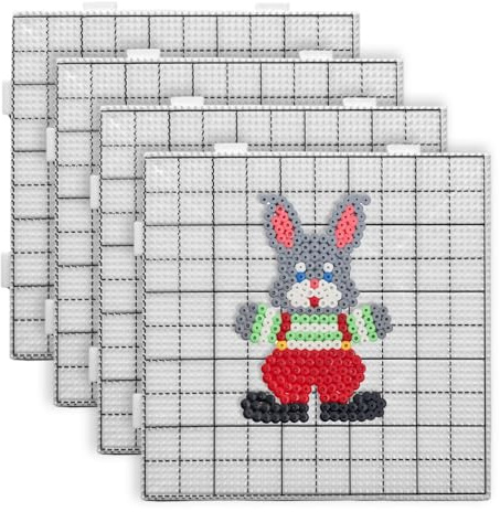 Iron Beads Pegboards,Reusable Precision Craft Tray,Fuse Beads Picking Mat for Kids | for Adults Teens Beginners Pattern Making Beading Art Projects
