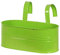 Siena Garden Blumenkasten oval, Pflanzkasten, Blumentop, grün, inkl. Halter, 722640