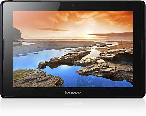 Lenovo A10-70 25,7 cm (10,1 Zoll) HD-IPS Tablet (ARM MTK 8382 QC, 1,3GHz, 1GB RAM, 32GB eMMC, 5MP Cam, GPS, 3G/UMTS, Android 4.2) midnight blau