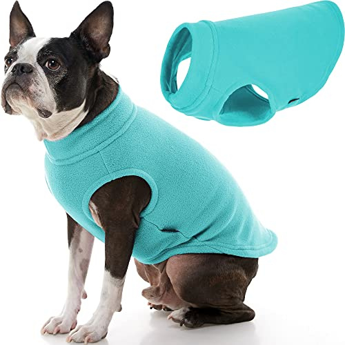 Gooby Stretch Fleece Pull Over Cold Weather Dog Vest, X-Large, Mint