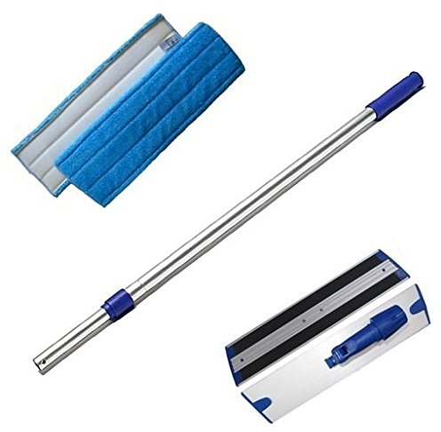 Kit nettoyage des sols avec manche télescopique et mop en microfibre