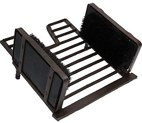 Iron Boot Scraper With Brush & Jack Shoe Welly Scrub Muck Mud Door Farm Stop