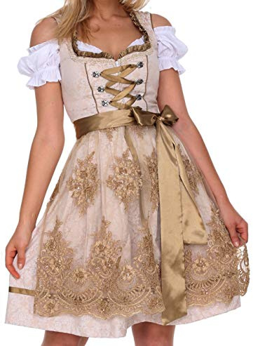 Lifos 0220 Dirndl Germandress 3 pièces. Oktoberfest Tailles 34 à 52!ORIGINAL, 38