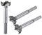 sourcing map Forstner Holzbohrer 21mm 22mm 23mm Durchm. Lochsäge Hartmetall Stahlspitze Rundschaft Schneiden für Scharnier Sperrholz Holzwerkzeug 3in1 Set