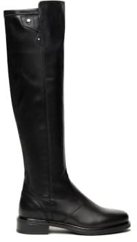 Nero Giardini I514705D Stivali Donna in Pelle E Materiale Tecnico - Nero 35 EU