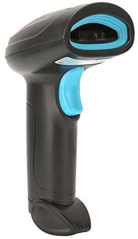 Septpenta Kabelloser 1D Scanner, Hochgeschwindigkeitsdecodierung, Reaktionsschneller IP45 Wasserdichter 2,4 G Barcode Handscanner, Fotoelektrische Umwandlungstechnologie für Den Supermarkt