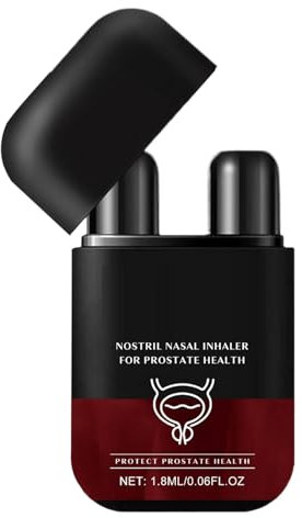 lisutupode 2 Set Santé De La Prostate Inhalateur Nasal,Sticks Nasaux À Double Fonction Des Soins De La Prostate Pour Respirer 1,8 Ml, Bâton D'inhalateur Nasal Petits