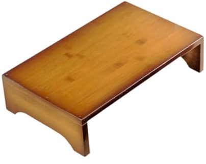 SZLIFE Poggiapiedi Vintage, Sgabello Basso in Legno, 40 X 25 X 10 Cm Sgabello Multifunzionale, Piccolo Poggiapiedi per Camera Da Letto, Soggiorno, Ufficio E Sotto La Scrivania