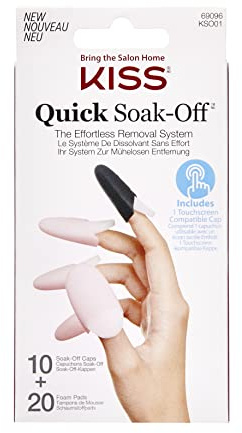 KISS Soak Off Remover Caps