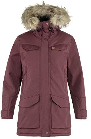 Fjällräven Damen Nuuk Parka, Port, S