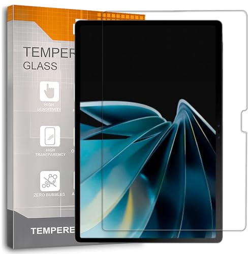 REY Pellicola salvaschermo per ZTE Nubia Pad 3D 12,4, Pellicole salvaschermo Vetro temperato, di qualità Premium Tablet