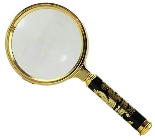 Loupe de Poche Loupe de Lecture Loupe d'aide visuelle, Loupe Haute définition de diamètre 80 mm, Fournitures de Bureau de Papeterie Loupe