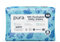 Pura Flushable Baby Water Wipes 3 x 60 per pack, (180 Wet Wipes) 100% Plastic Free, 99% Water, Suitable for Sensitive & Eczema Prone Skin, Biodegradable, Compostable, Vegan, Potty Training