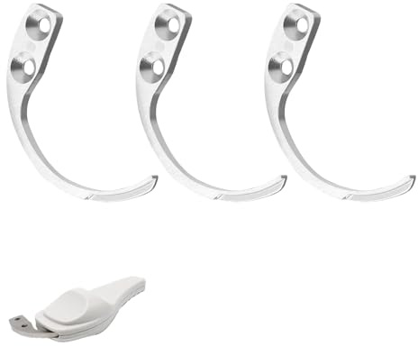 GIEEU 3 Pièces Detacher Antivol Crochet Détacheur,antivol vetement pour securite magnetique et aimant,Outil pour EAS Détacheur Vêtements Chaussures Tag Pins Hard Tags detacheur antivol