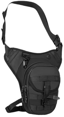 Borsa per cartuccia, da uomo - Borsa per cintura, Borsa per gamba, Borsa impermeabile per cintura da equitazione | Borsa per cartuccia, borsa per coscia e fianchi, accessori per mon