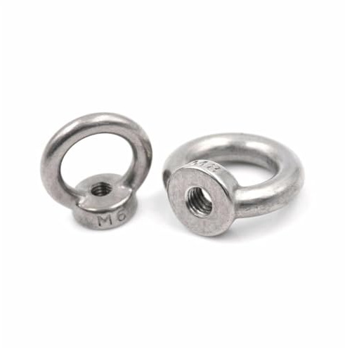 Bullone ad occhiello in acciaio inossidabile 304, 1 pezzo, bullone ad occhiello ad anello lucidato, M8, M10, M12, M14, M16, vite ad occhiello con spalla, bullone ad occhiello di sollevamento(M12)