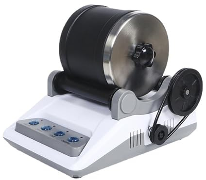 BPABDEITR 100-240V elektrisk stenkanna for vuxna och barn med grova ädelstenar och polering av gryn