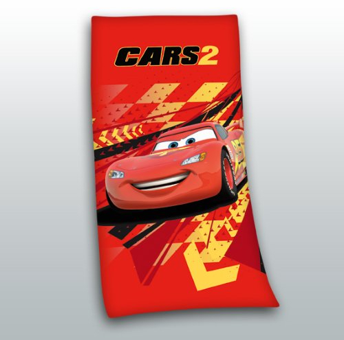 FRIP - Versand Cars Strandtuch Motiv: Cars2 Grösse 75x150cm