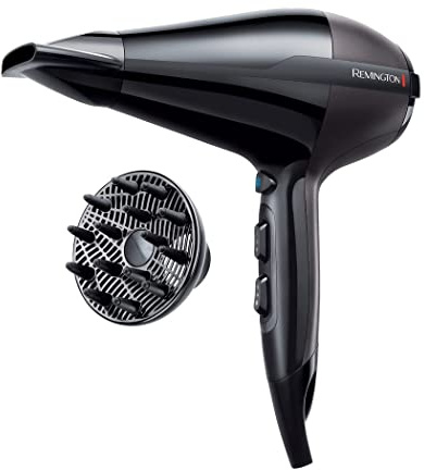 Remington Hårtork svart 2200 W, 2 hastigheter, 3 inställningar
