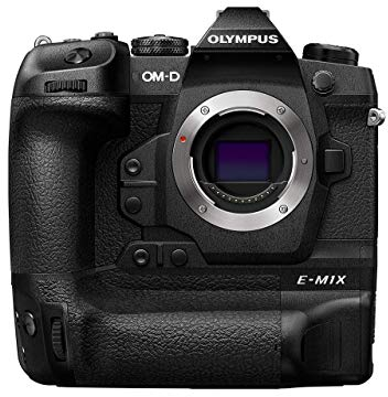Olympus OM-D E-M1X - Appareil Photo avec système Micro Four Thirds, capteur Live MOS de 20,4 MP, Prise de Vue Haute résolution portative de 50 MP, stabilisation d'image sur 5 Axes Noir