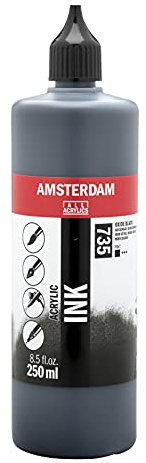 Amsterdam Acrylic Ink Bottle 250 ml Oxide black 735 (17307350)