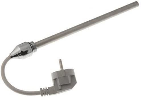 XIMAX Elektroheizstab Badheizkörper Typ 1 Heizpatrone elektrisch 600 Watt Grau/Chrom