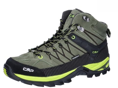 CMP Herren Rigel Mid Trekking Shoes Wp, Khaki-Säure, 39, EU
