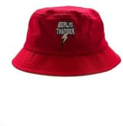 Berlin Thunder Fischerhut ELF Bucket Hat Cap Basecap rot