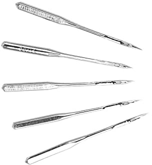 10 mini aghi per macchina da cucire manuale, in acciaio inox, per macchina da cucire elettrica