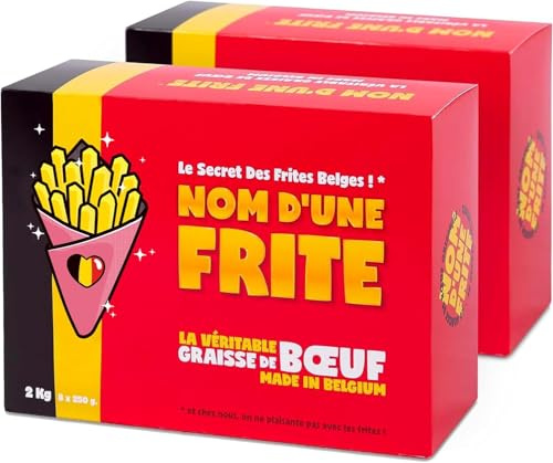 NOM D'UNE FRITE - La véritable Graisse de boeuf pour frites - 4 kg