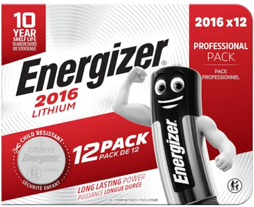 Energizer Coin Cell and Miniature Batteries CR2032 CR2025 CR2016 LR44 (CR2016)