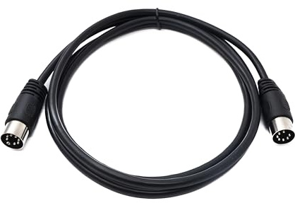 SYSTEM-S S-videokabel 150 cm Din 7-stifts kontakt till kontakt svart