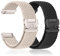 2Pezzi Intrecciati Cinturino per Samsung Galaxy Watch 7 6 5 4 FE 40mm 44mm/6 4 Classic 47mm 43mm 46mm 42mm/5Pro 45mm/3 41mm Donne Uomini,Cinturini Sportivo Nylon 20mm Banda per Garmin Vivoactive 5/3