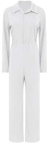 iiniim Dam arbetsoveraller blåman overall jumpsuit arbetsoverall hantverkare täcka verkstad kostym mekanisk arbetskläder