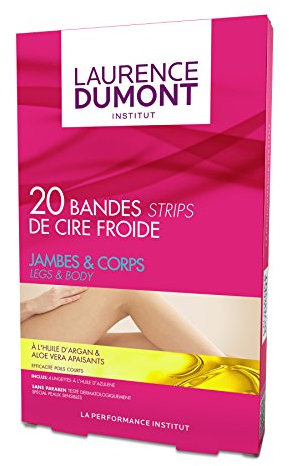 LAURENCE DUMONT 20 strisce cera fredda corpo 20 strisce cera fredda – Set di 2