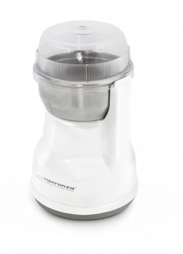 Esperanza EKC002W Macinacaffè Lungo, PC, Bianco