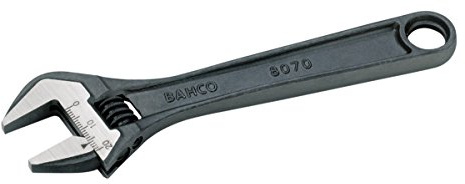 Bahco 8075 Black Adjustable Wrench 450mm (18in)