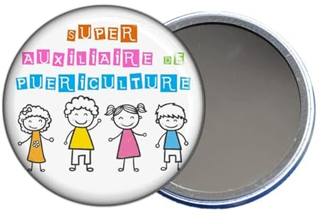 Angora Miroir de Poche Super auxiliaire de puericulture